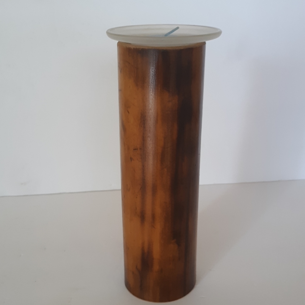 BAMBOO CANDLE HOLDER - Picture 6 of 7